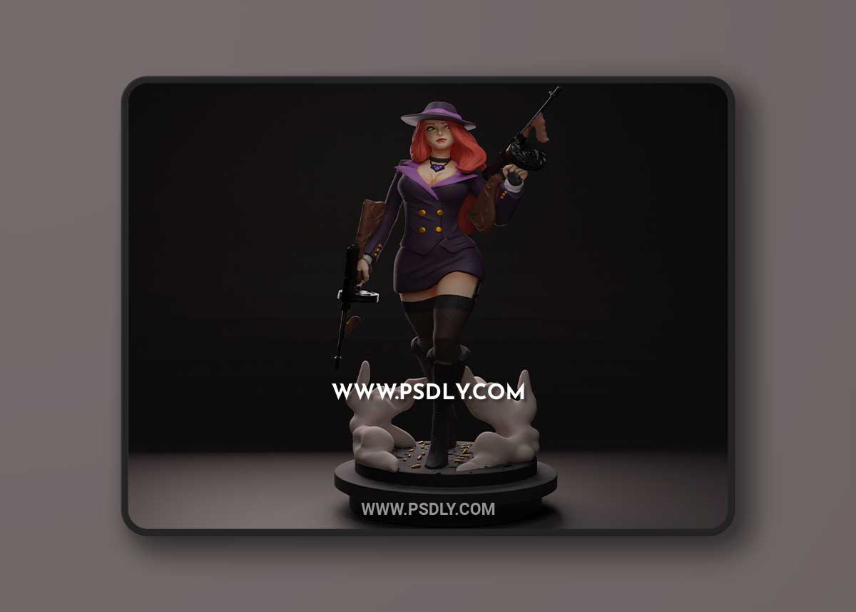 Crime City Miss Fortune 3D Print