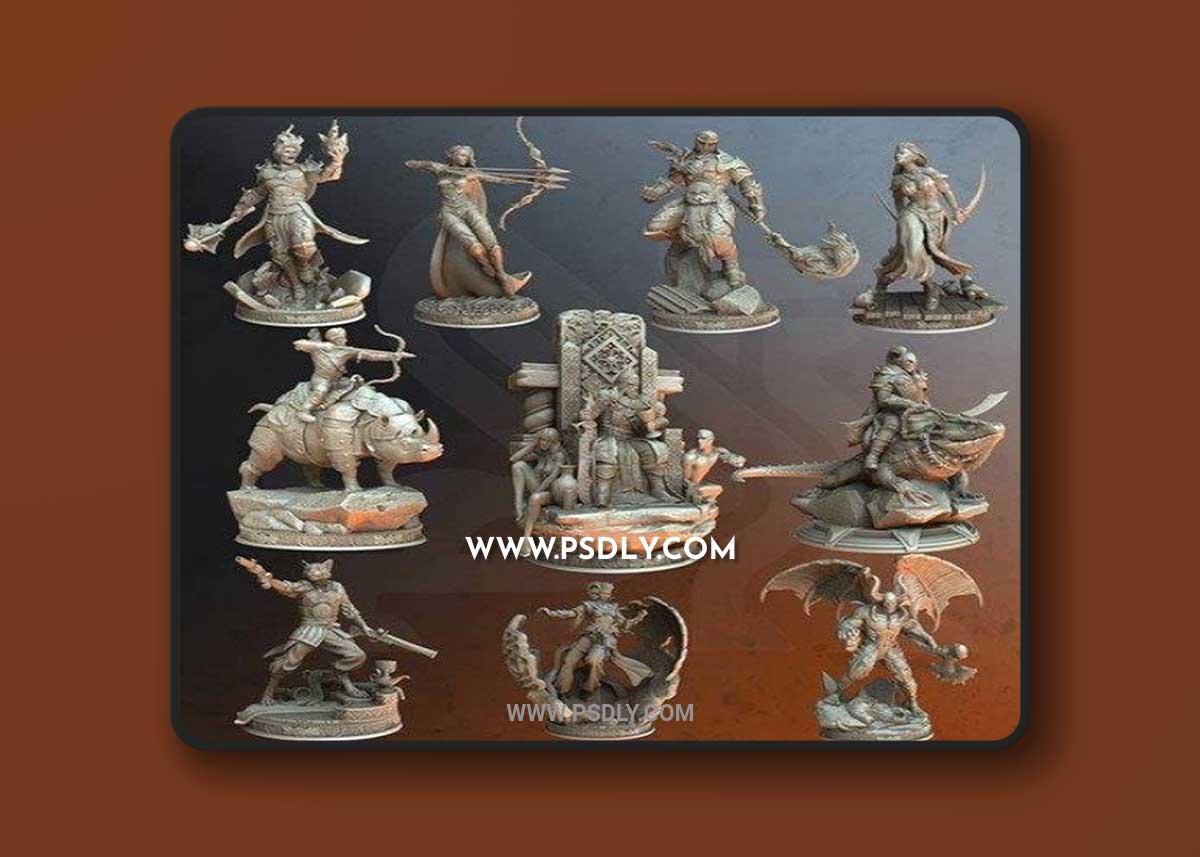 DM Stash July 2021 3D Print 3D Model