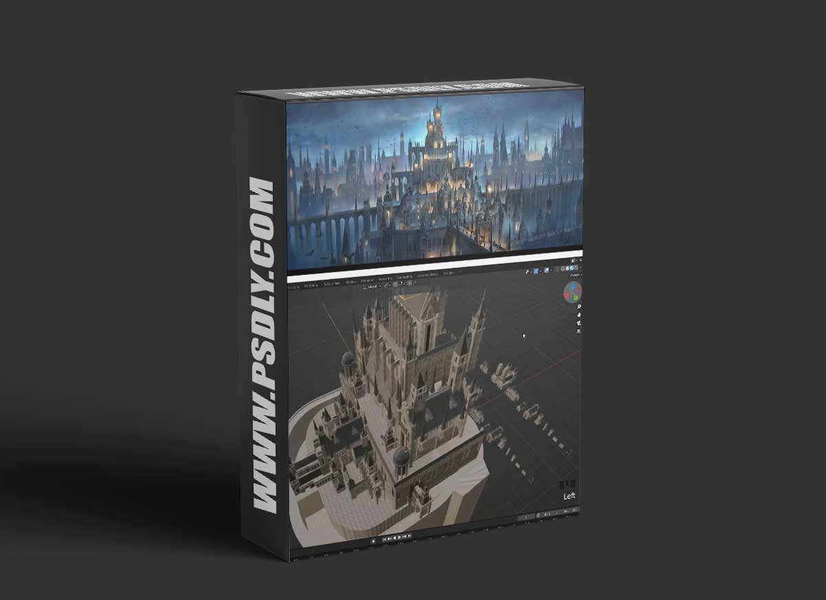 Environment Concept Art Course In Blender And Photoshop For Beginners