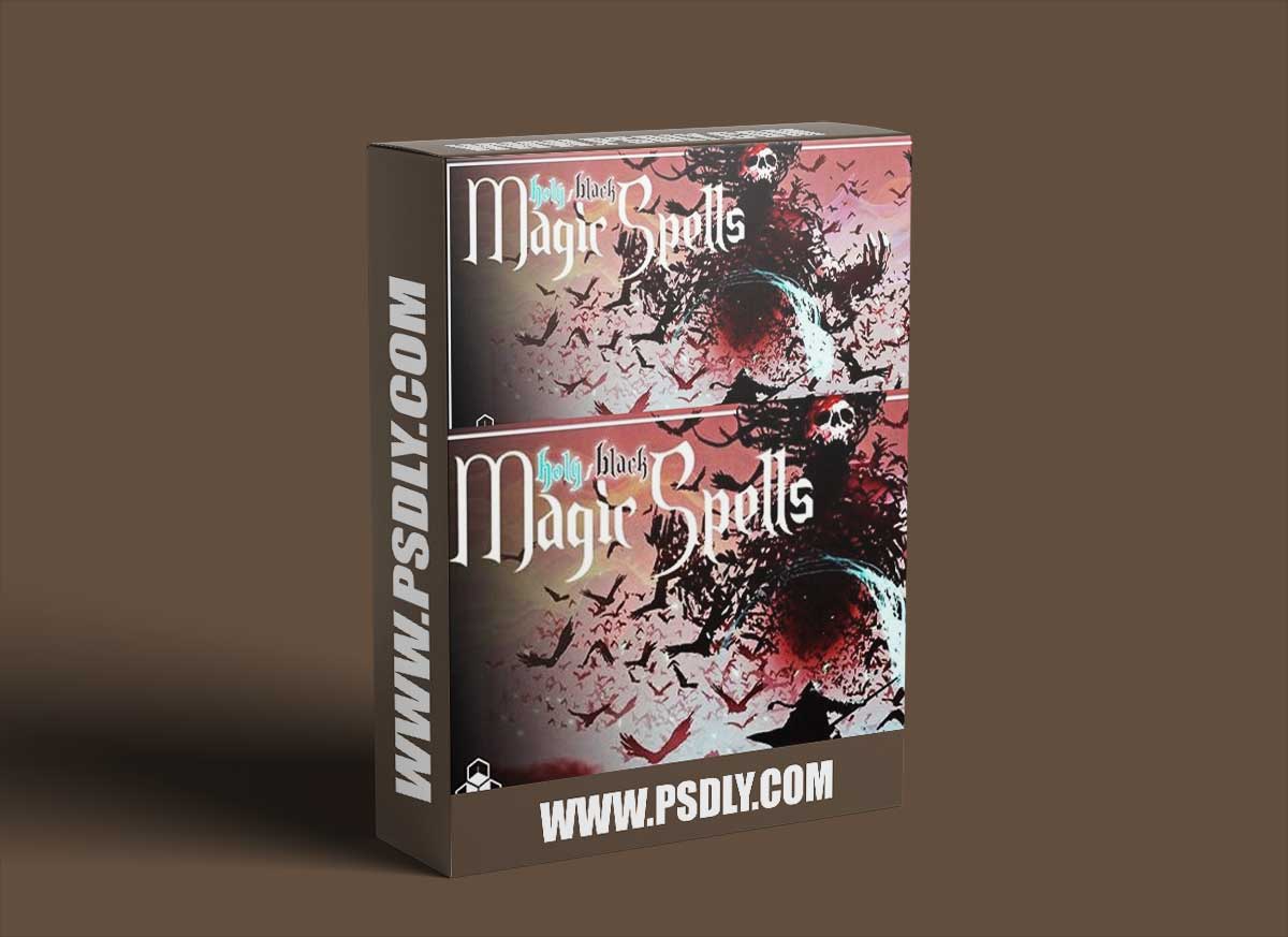 GameDev Market White & Black Magic Sound Effects Library – Medieval Fantasy Dark Witchcraft Holy Healing Spells SFX WAV MP3-AwZ