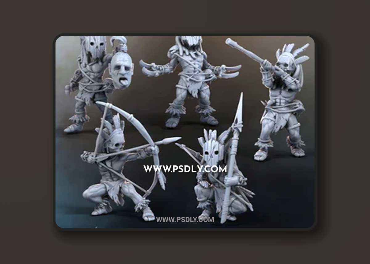 Gloomy Kid - Dark Sun Halflings 3D Print