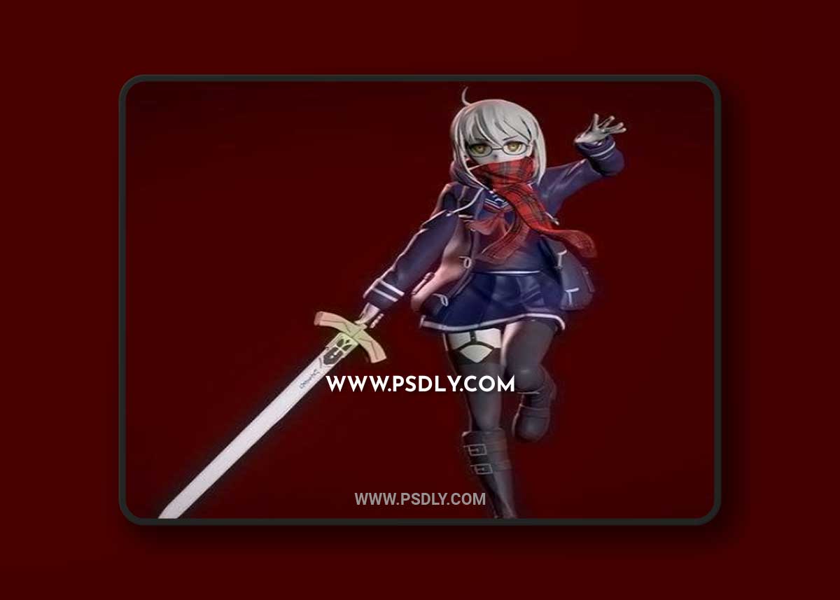 Mysterious Heroine X Alter 3D Print