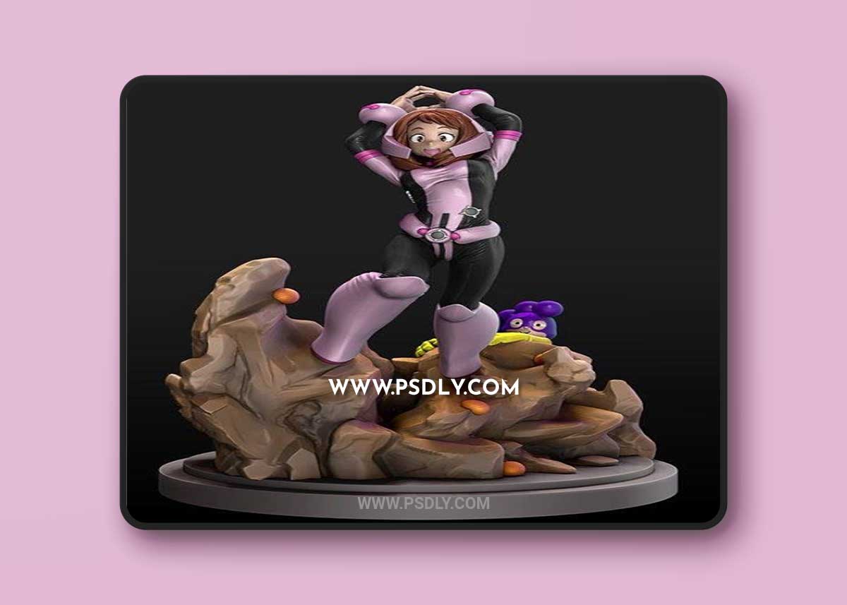 Ochako Uraraka 3D Print 3D MOdel