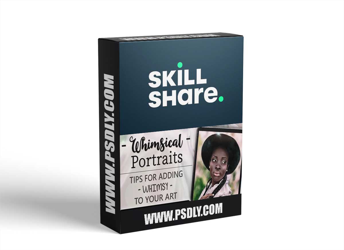 Painting Whimsical Portraits in Procreate - How to add Whimsy to your Art