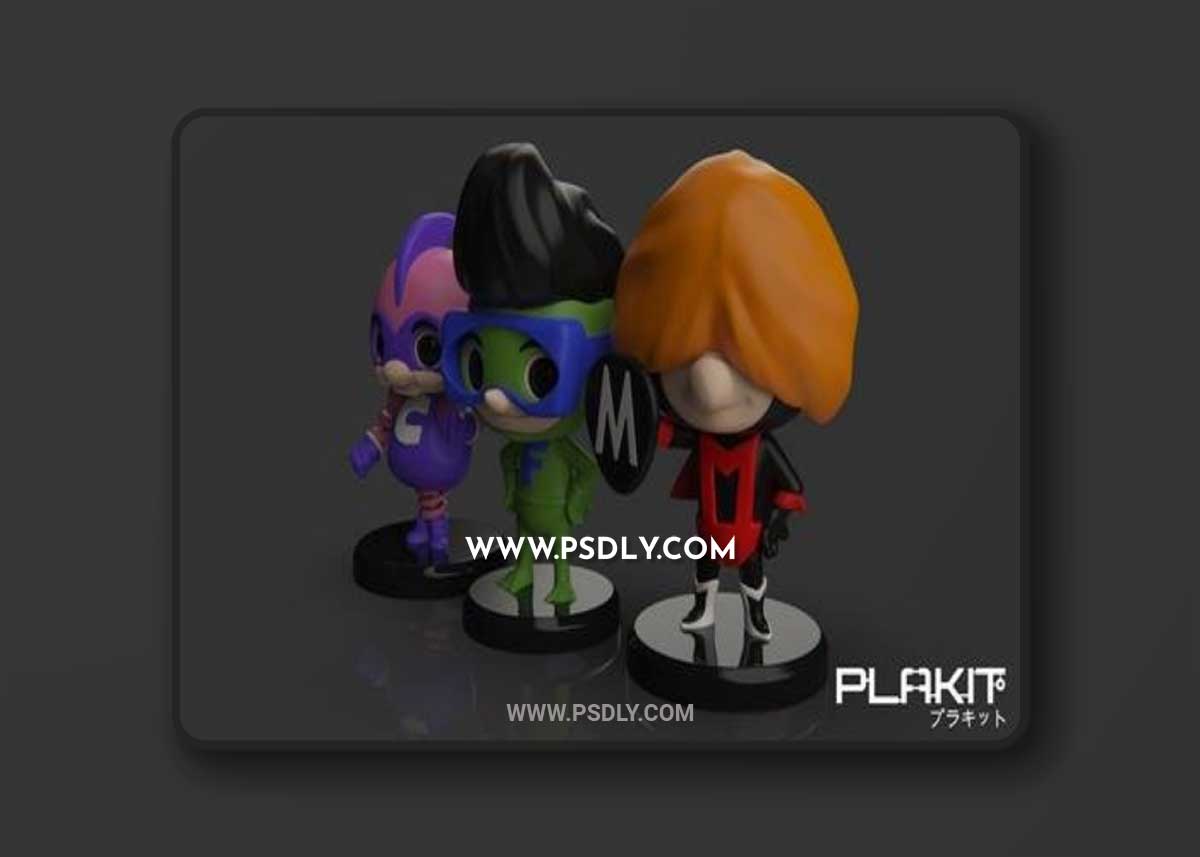 Plakit - Os Impossíveis 3D Print