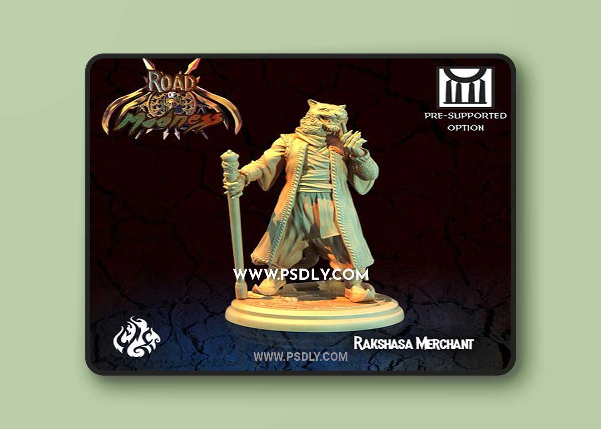Rakshasa Merchant 3D Print
