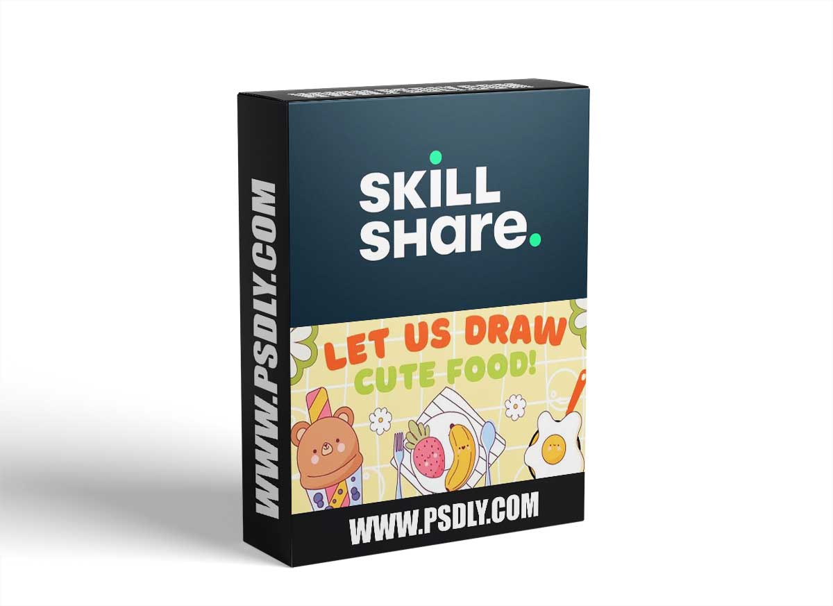 Simple & Cute Characters: Food & Drink Illustrations | Procreate Drawing for Beginners