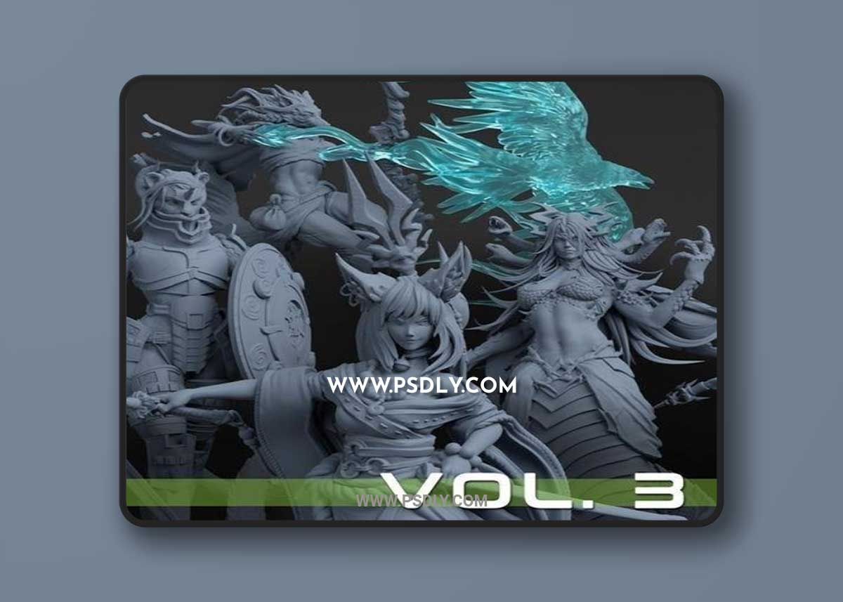 Tails from the Garden Vol 3 3D Print