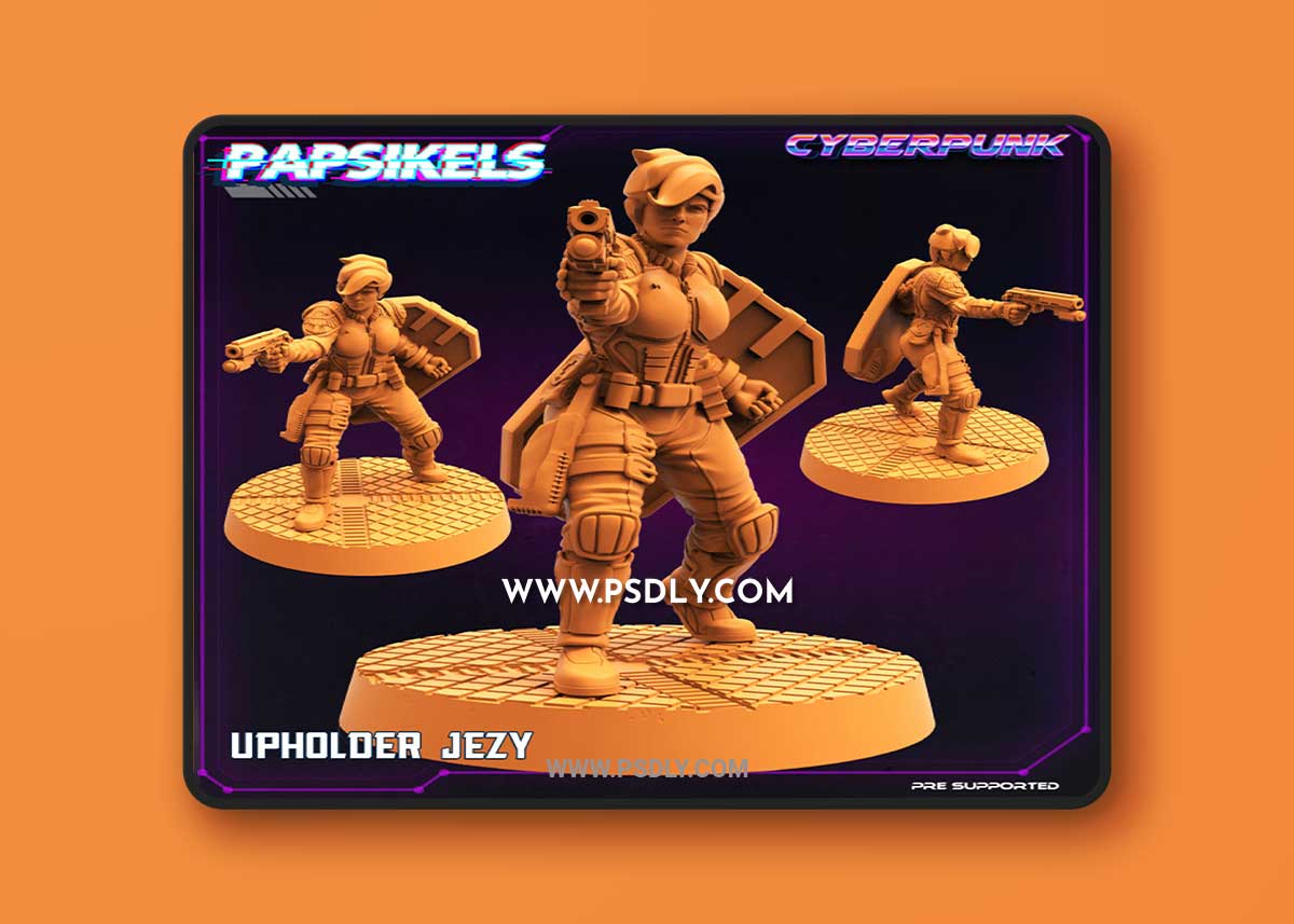 Upholder Jezy 3D Print 3D Model