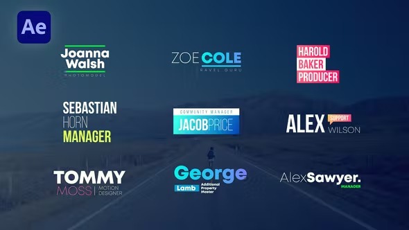 Videohive Lower Thirds v.5 39833140