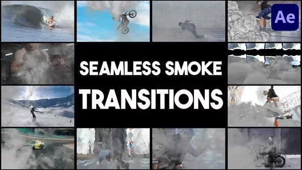 Videohive Seamless Smoke Transitions for After Effects 39671974