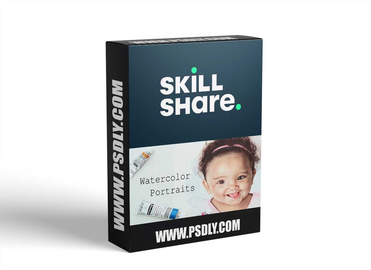 Watercolor Portraits: Paint Realistic Faces by Blending & Layering