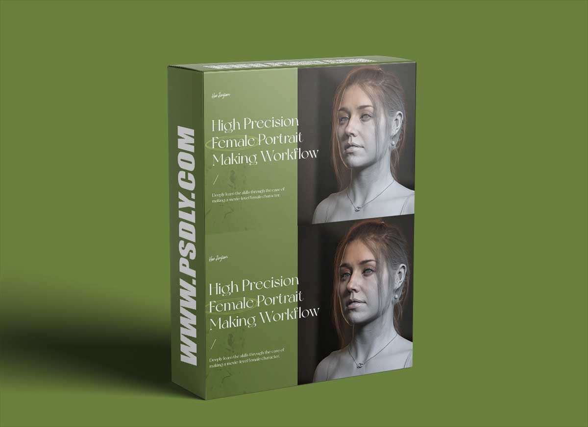 Yiihuu - WingFox - High Precision Female Portrait Making Workflow