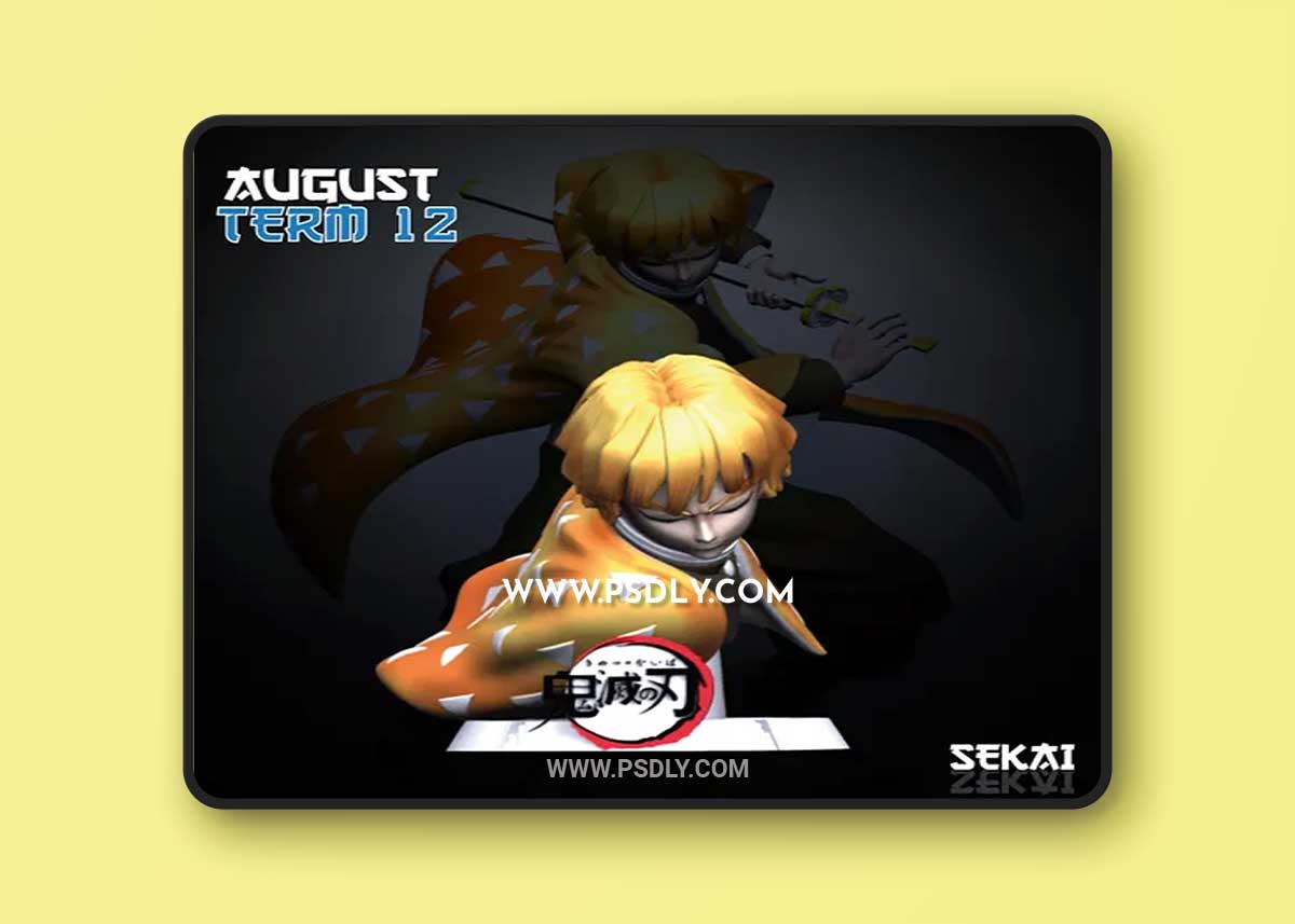 Zenitzu - Sekai Sculpture and Bust 3D Print