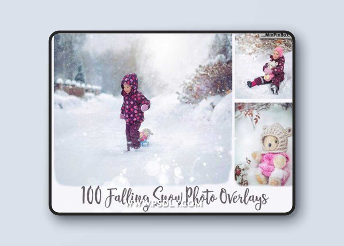 100 Snow Photo Overlays 957478
