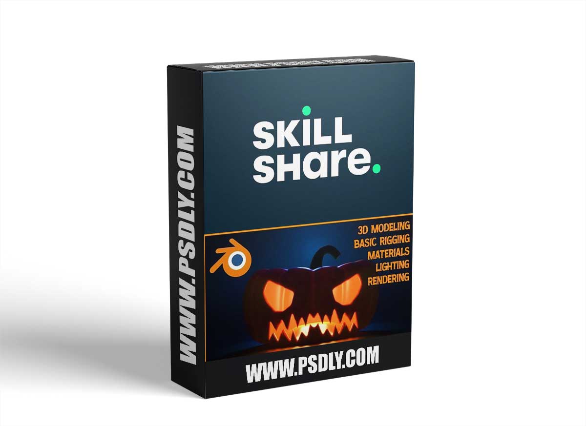 Blender 3D: Create a Jack-o'-lantern Scene