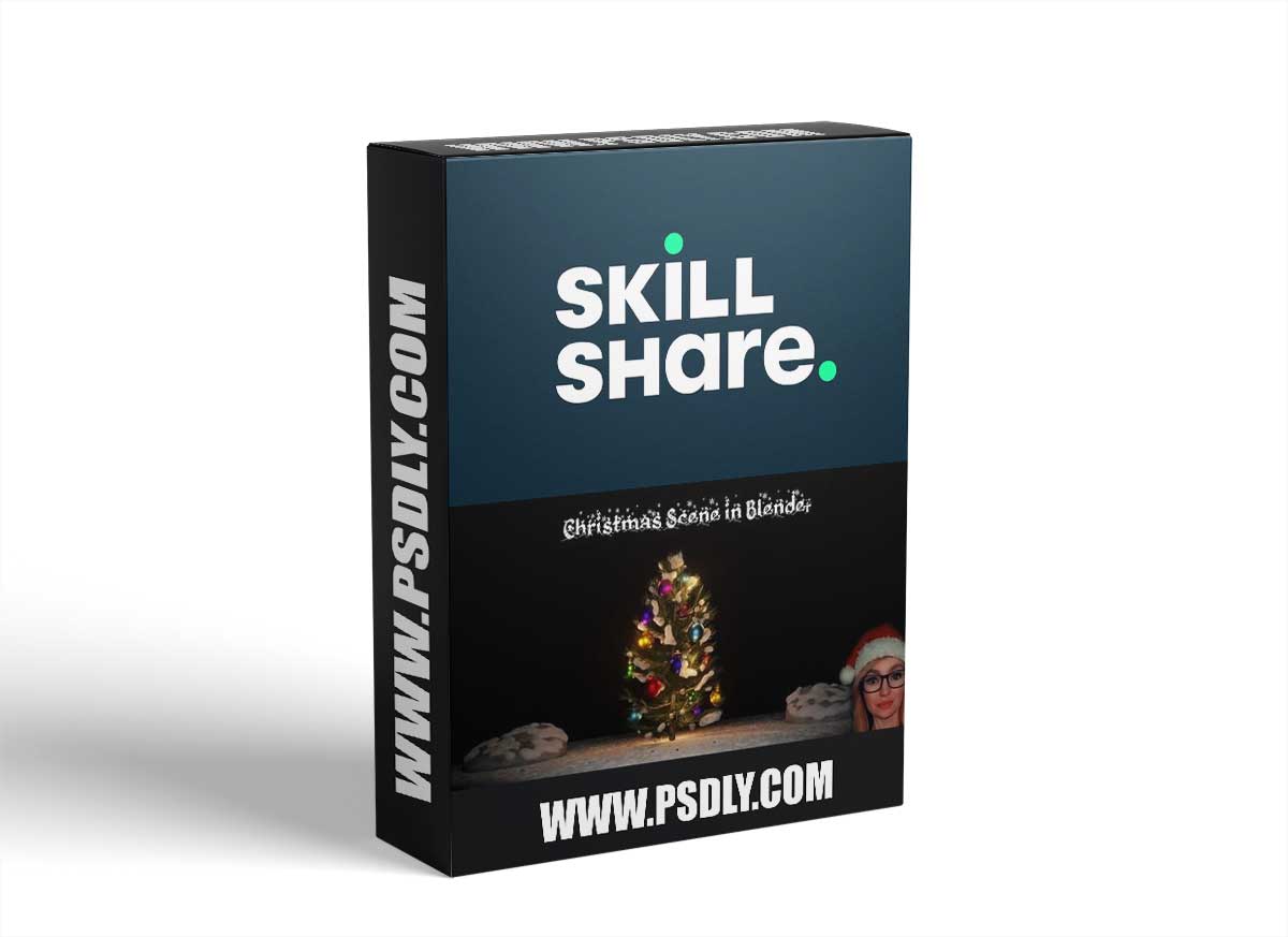 Christmas Scene in Blender