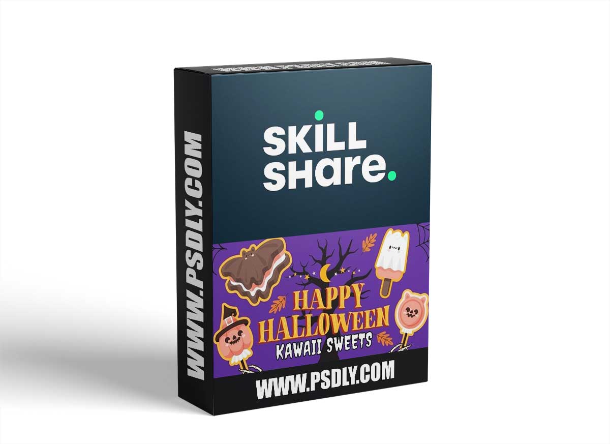 Cute Characters: Kawaii Halloween Sweets | Procreate