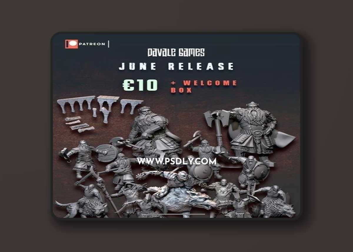 Davale Games June 2021 3D Print