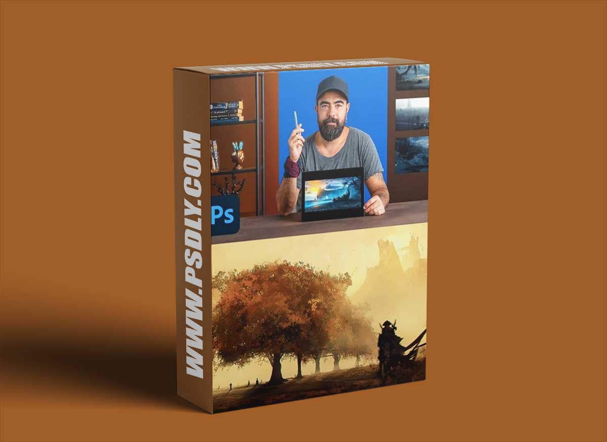 Domestika - Matte Painting of Imaginary Worlds in Photoshop