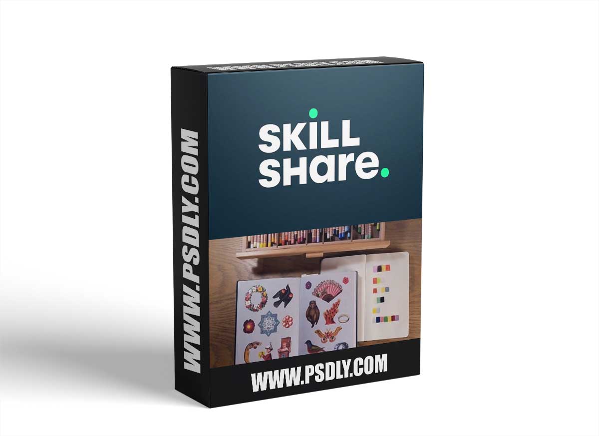 Drawing Vintage-Inspired Color Palettes in Colored Pencil