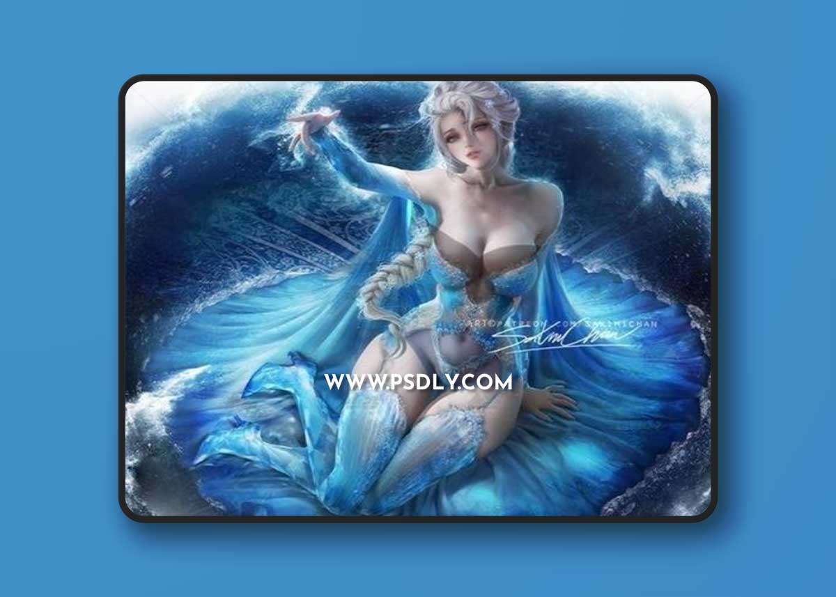 Frozen Elsa 3D Print