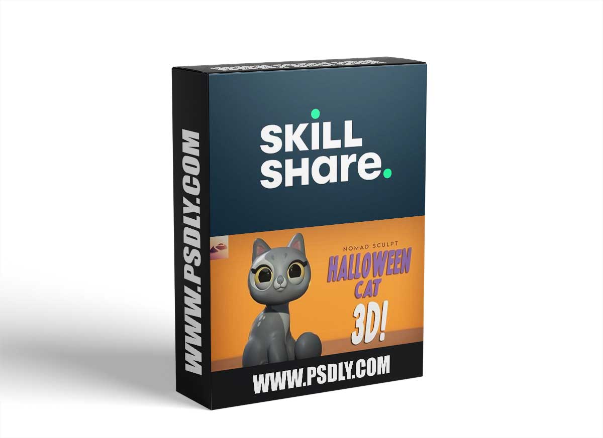 Halloween Cat 3D! A Nomad Sculpt Tutorial