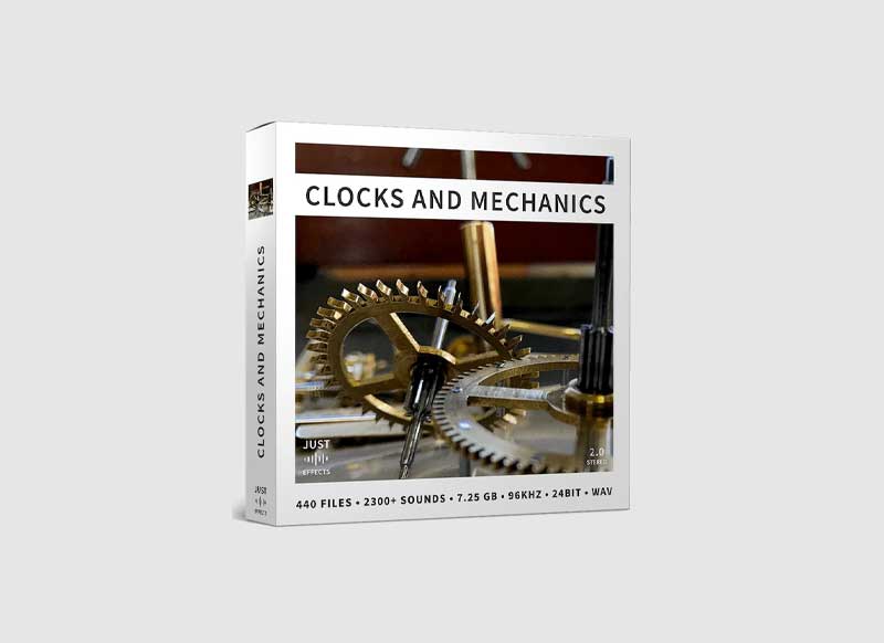 Just Sound Effects Clocks and Mechanics WAV-ViP