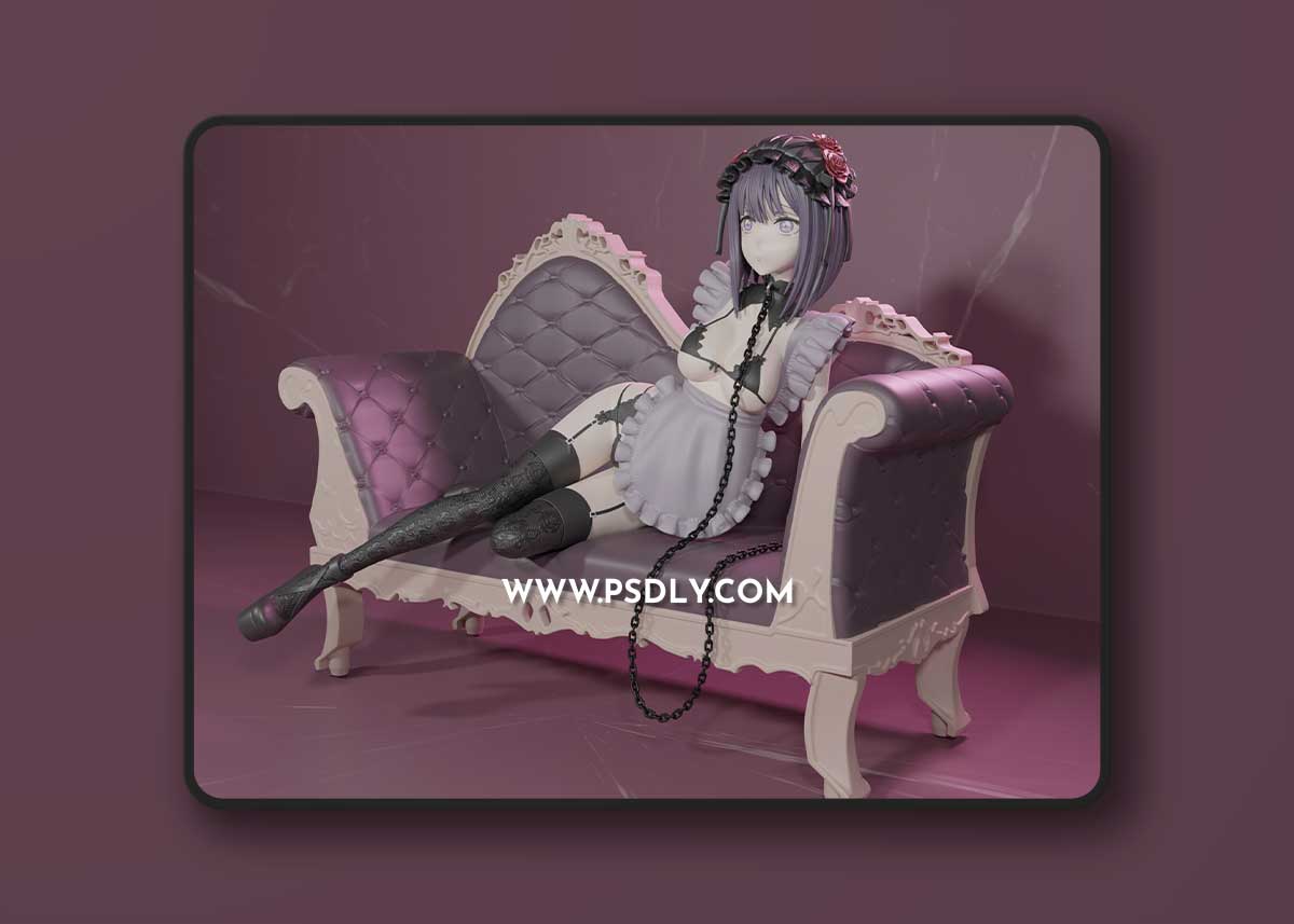Marin shizuku 3D Print 3D Model