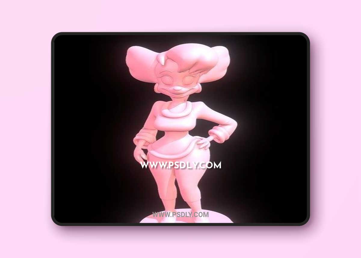 Peg Pete - Goof Troop and Gwen - Total Drama 3D Print