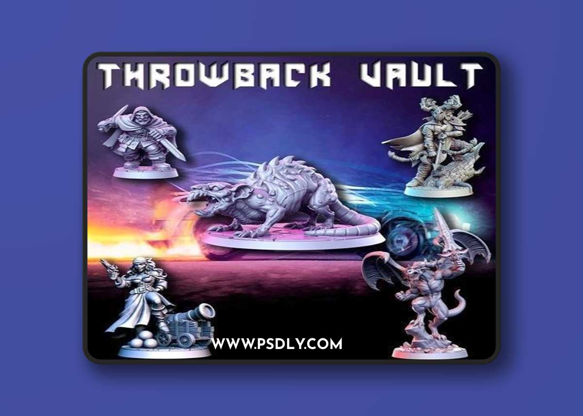 RN Estudio - Throwback vault August 2022 3D Print