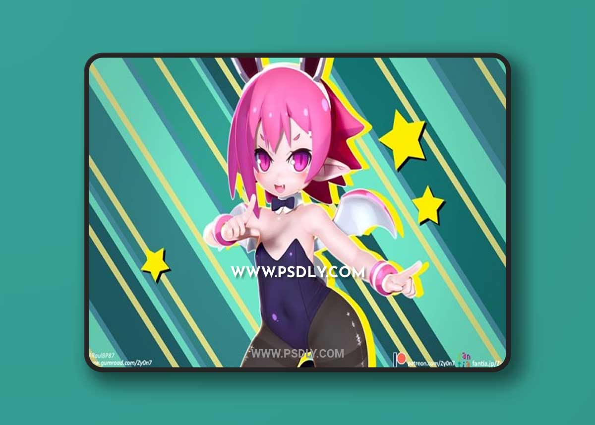 Raspberyl - Disgaea 3D Print