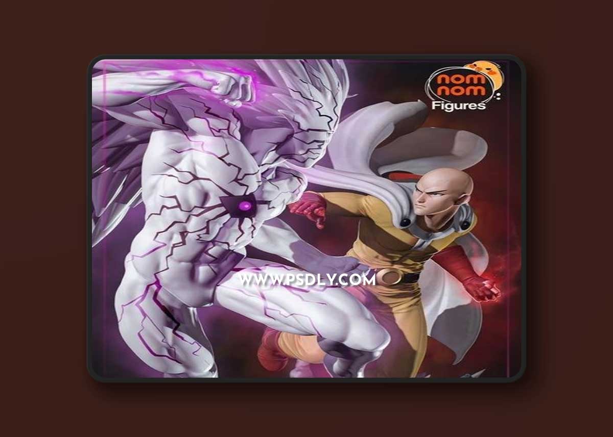 Saitama vs Boros 3D Print