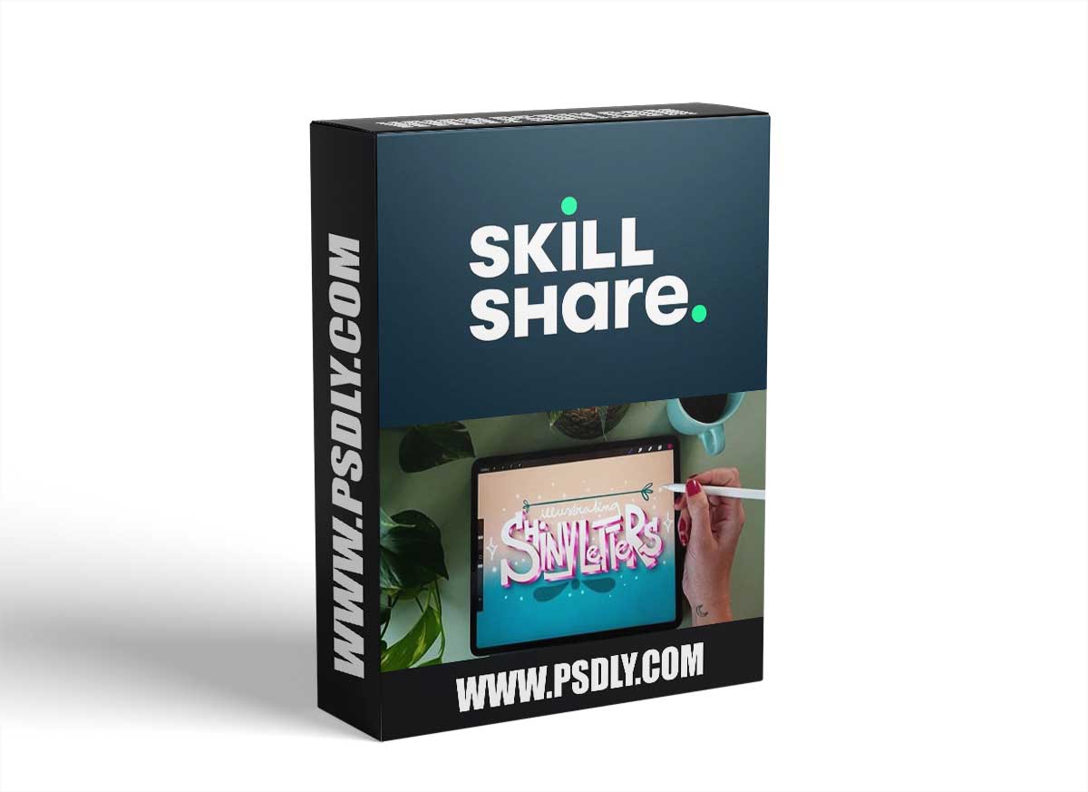 Shiny Letters - Create an Illustrative Lettering From Your Handwriting in Procreate