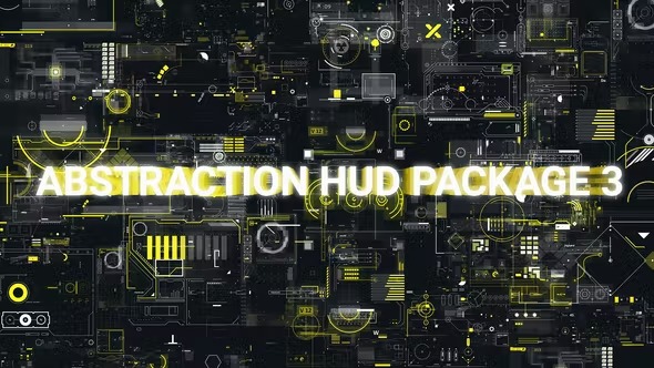 Videohive Abstraction HUD Pack 3 40332766