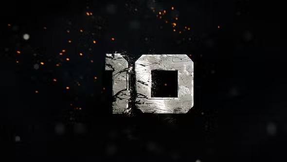 Videohive Cinematic shatter Countdown 24327045