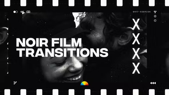 Videohive Film Noir Transitions 38819523