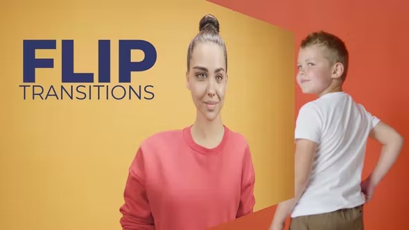 Videohive Flip Transitions 39785954
