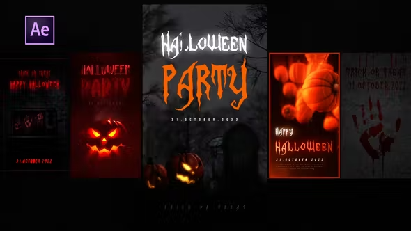 Videohive Halloween Horror Stories Pack 40387466