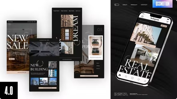 Videohive Real Estate Stories 40445405