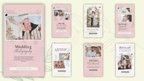 Videohive Wedding Instagram Story 40049424