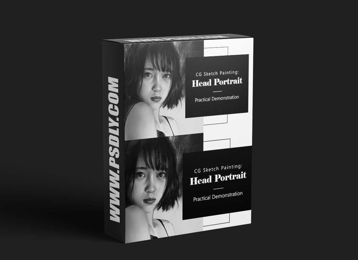 Wingfox – CG Sketch Painting - Head Portrait