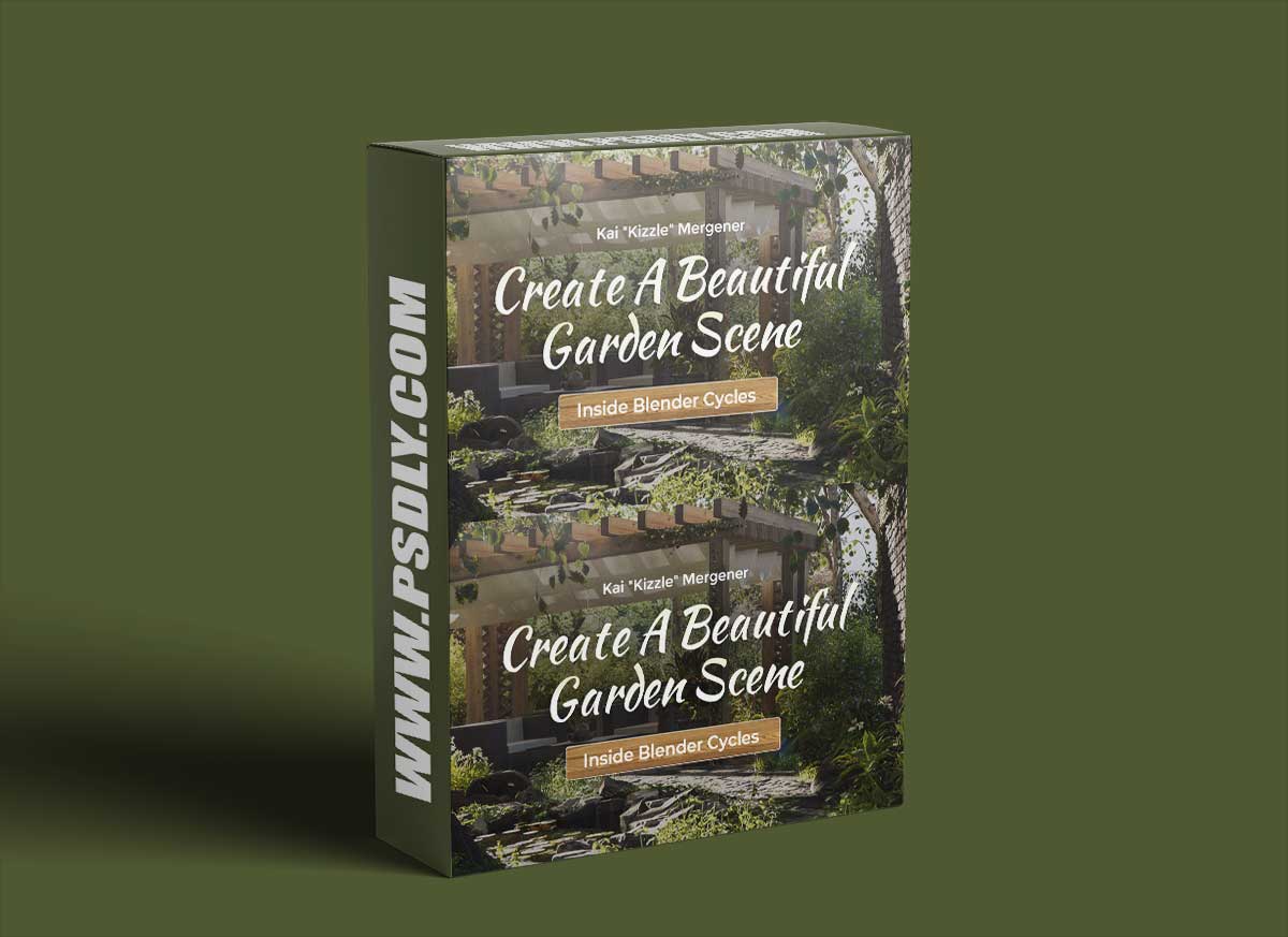 Wingfox – Create a Beautiful Garden Scene Inside Blender Cycles