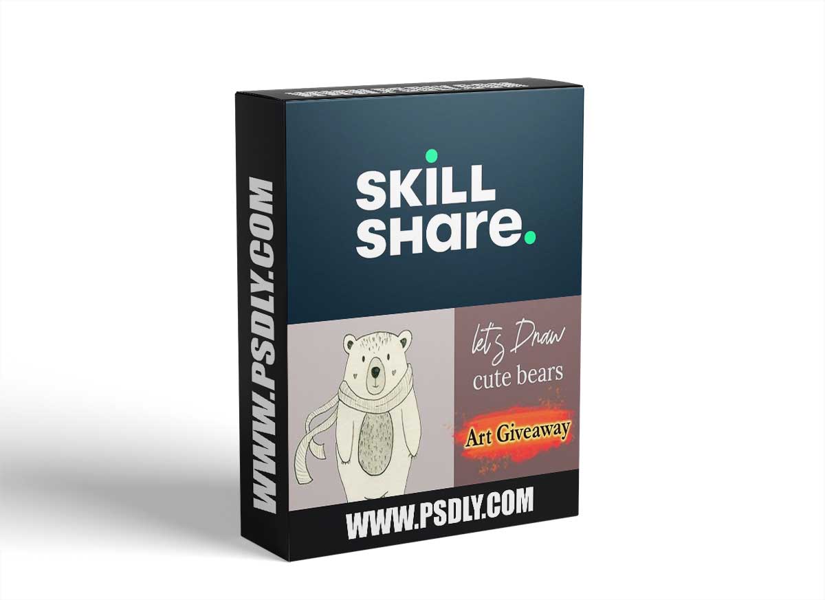 You Can Draw 4 Cute Forest Bears! Beginner Friendly Nursery Art Class -Easy Woodland Teddy Drawings