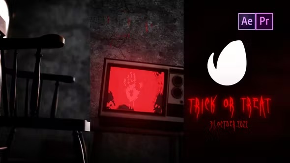 Videohive Halloween Horror Logo Reveal 40329289