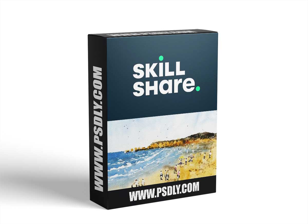 Atmospheric Beach Landscapes for Beginners - Watercolour Basics