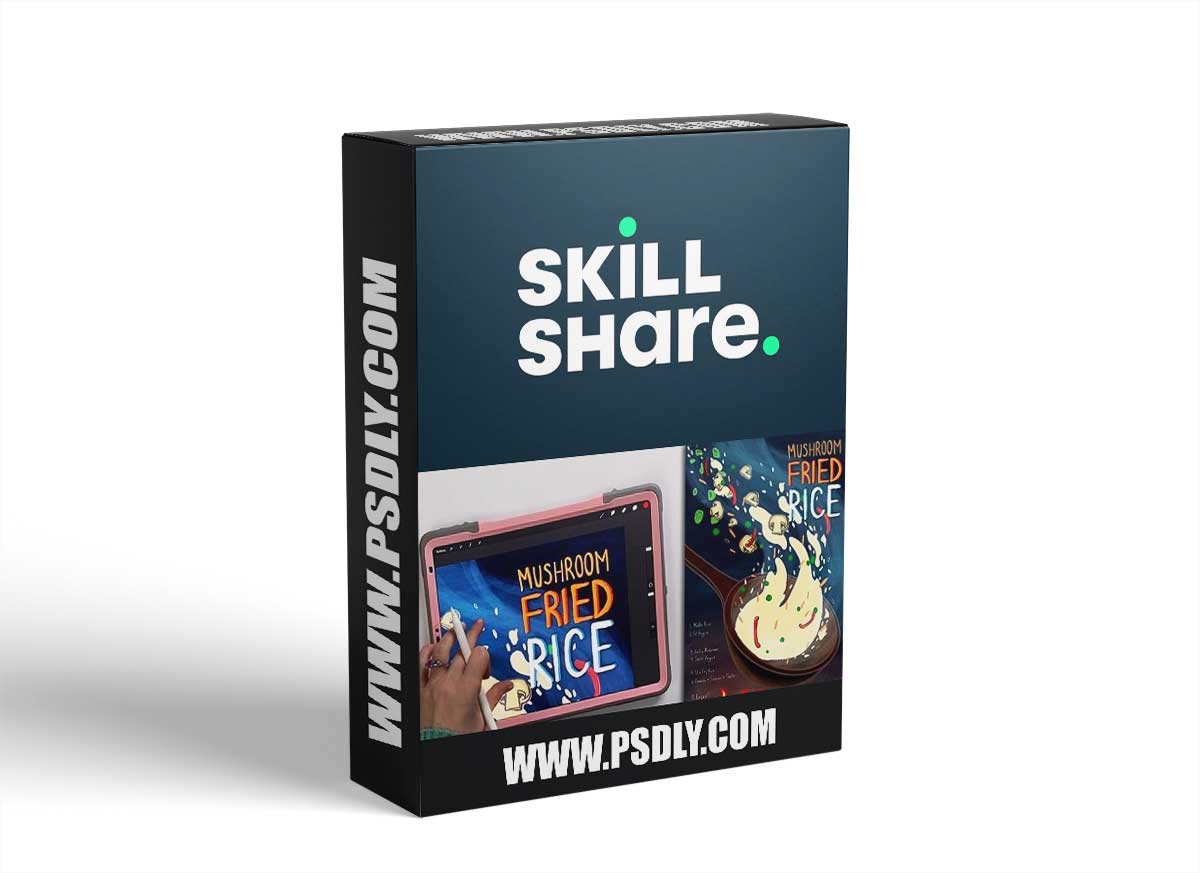 Food Illustration: Design a Recipe in Procreate + Free Stamps & Brushes