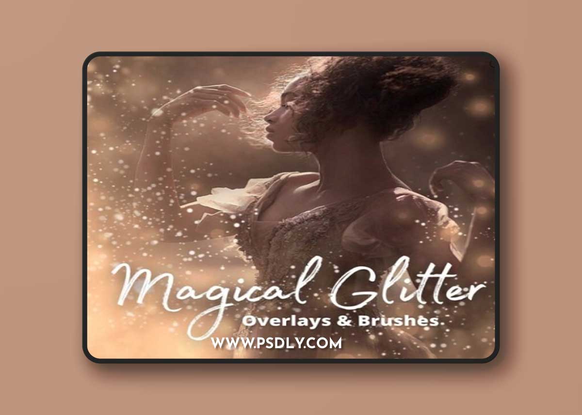 JD Magical Glitter Overlays & Brushes