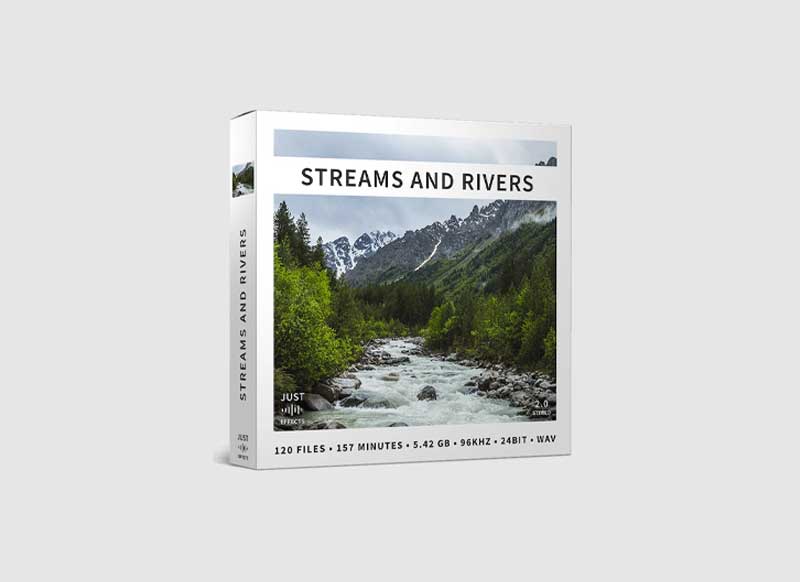 Just Sound Effects Streams and Rivers WAV-ViP