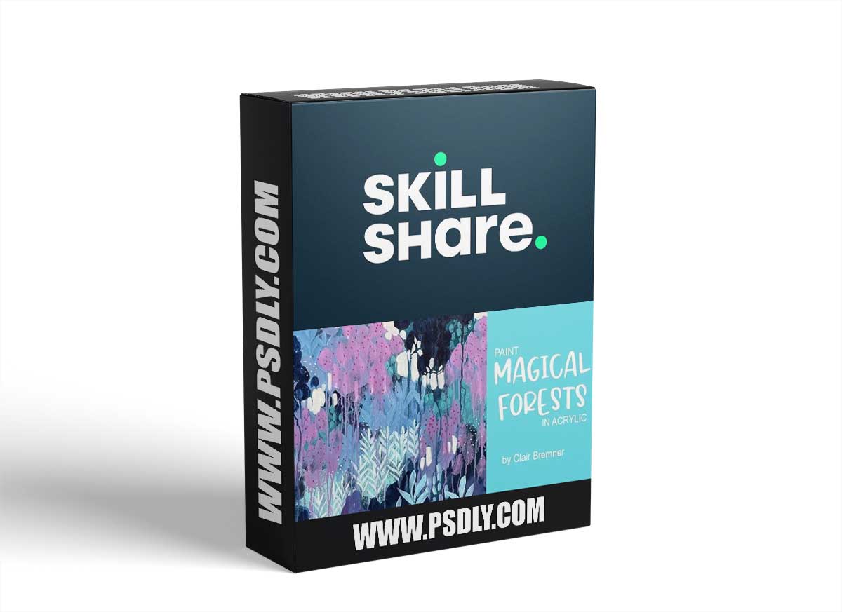 Paint Magical Forests in Acrylic